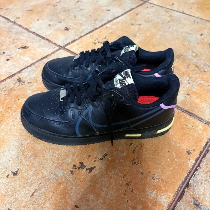 Кросівки Nike air force 1 чорні оригінал