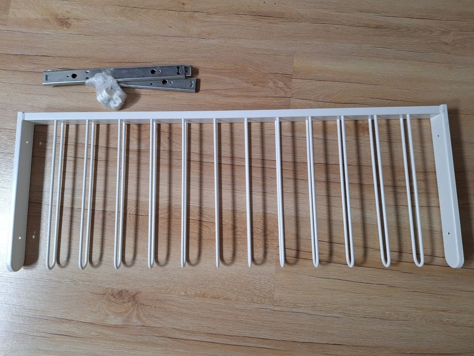 Wysuwany wieszak na spodnie i spódnice do szafy PAX 100x35 Ikea Komple