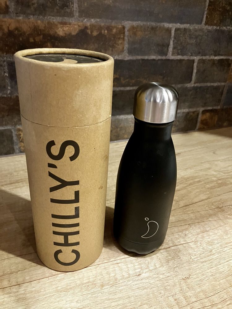 Okazja Chilly’s butelka termiczna 260ml czarna
