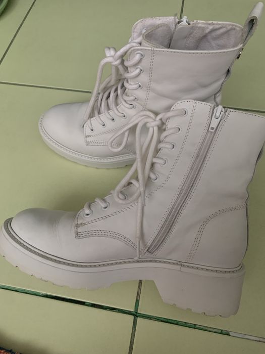 Шкіряні чоботи, черевики, ботинки Steve Madden Tornado