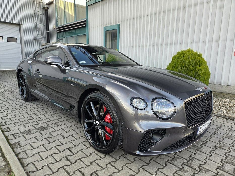 Bentley Continental GT V8 550KM. Pierwszy właściciel. Noktowizor, masaż, Naim. FV 23%.