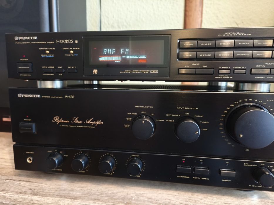 Pioneer A-676 + Pioneer F-550RDS + PIONEER CS-777 komplet