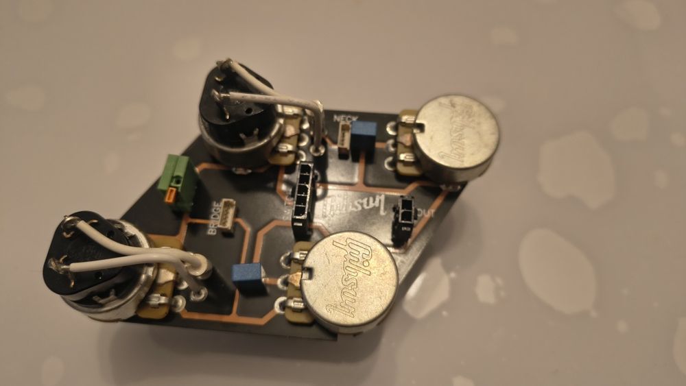 Przetwornik Humbucker Gibson 57 classic x2 + elektronika