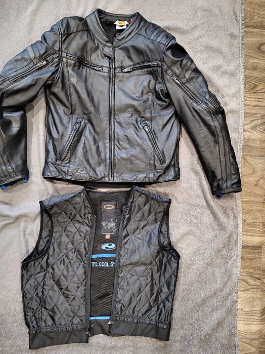 HELD Cosmo 3.0 Motocyklowa kurtka skórzana + podpinka rozmiar 52