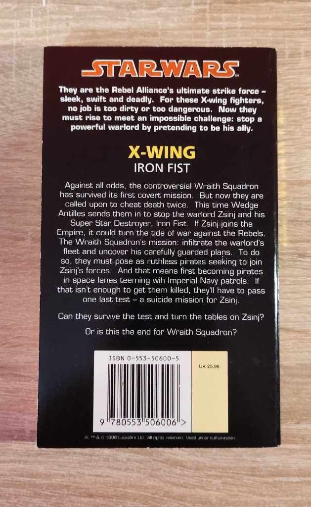 Star Wars X-wing Iron Fist - Aaron Allston