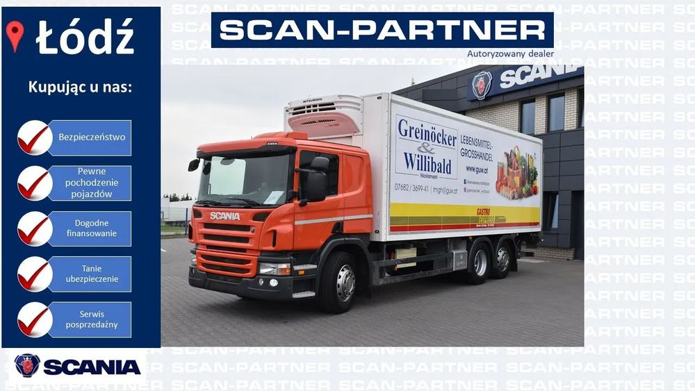 Scania P410 !! ośka skrętna !! klima postojowa !!