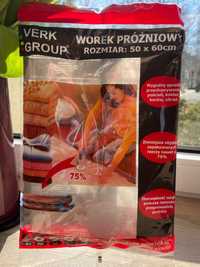 Worek próżniowy 60×50 worki próżniowe ubrania (2 szt)