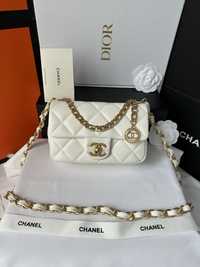 Torebka Chanel 23S Small Flap Bag White