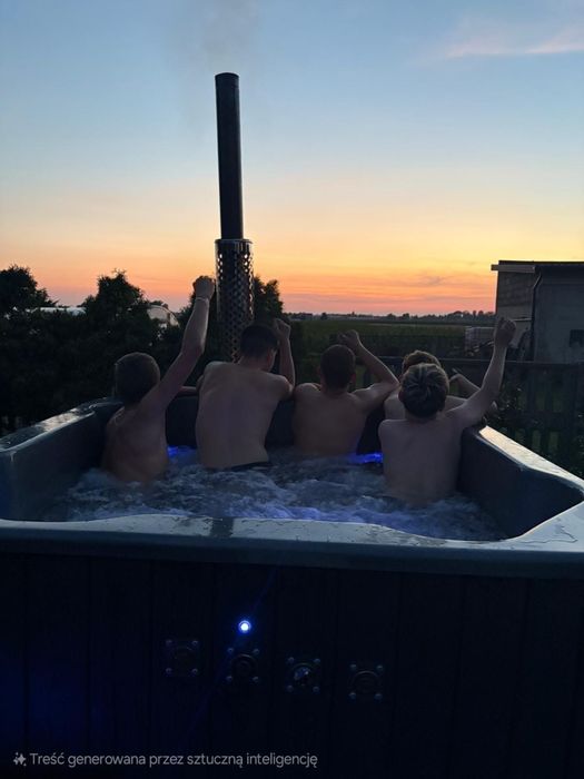 MOBILNA BALIA JACUZZI bania spa do wynajęcia