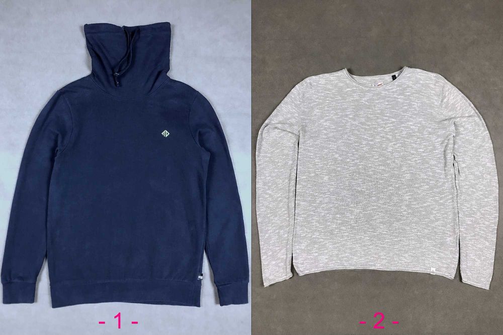 Diesel, Carhartt, Tom Tailor - М - Світшот, Толстовка, Реглан