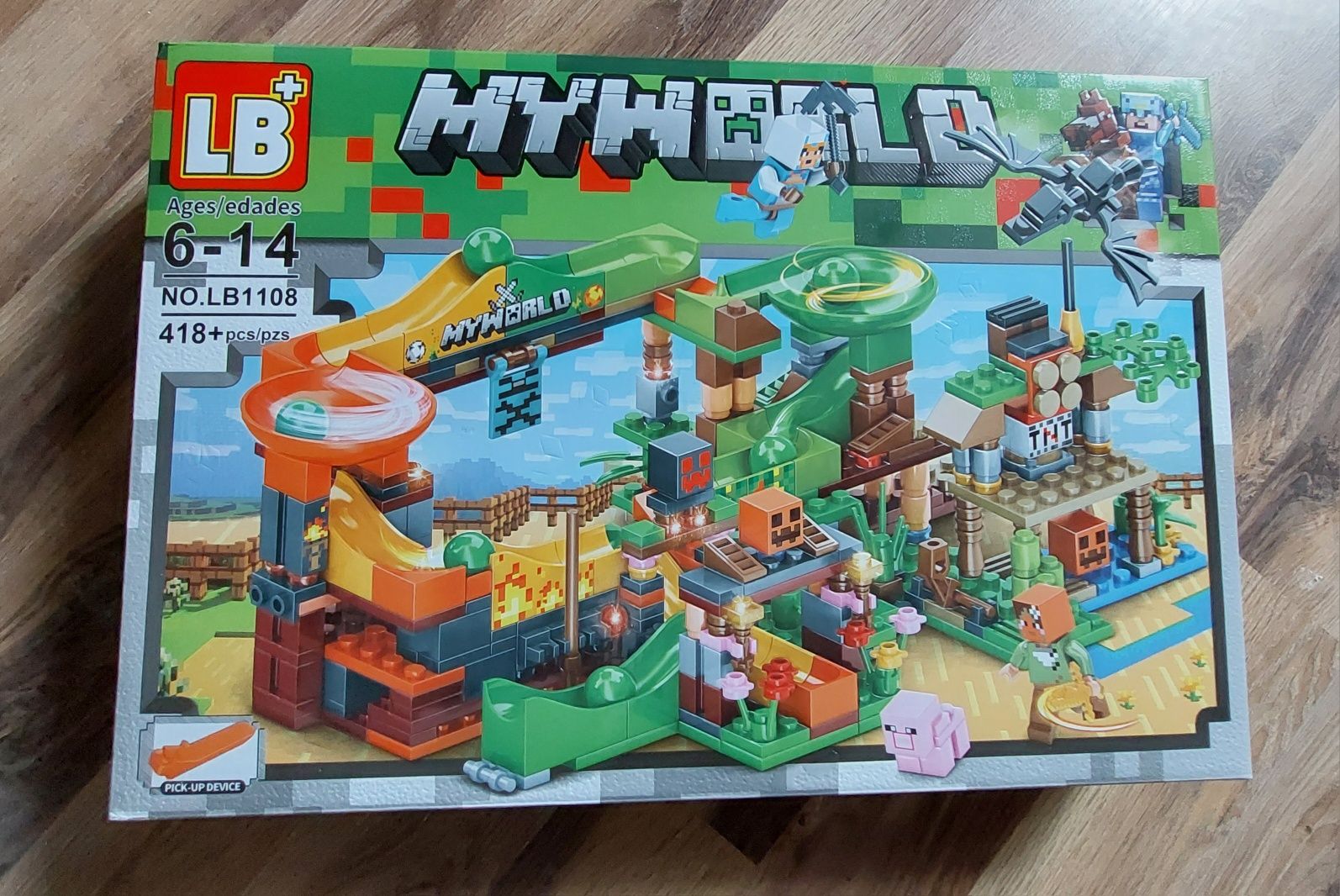 Klocki Minecraft My World 418el nie lego zabawki