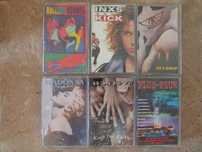 K7 cassetes Pink Floyd, Rolling Stones, Aerosmith etc.
