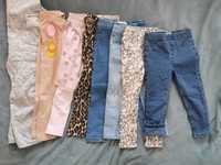 8 par spodni dla dziewczynki rozmiar 104