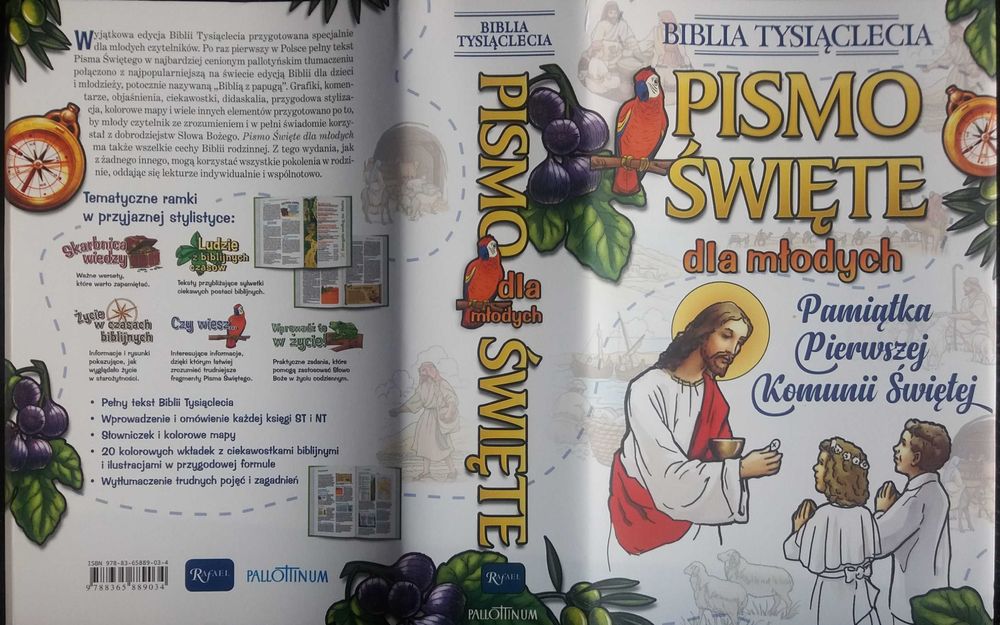 Pismo Święte dla młodych z PAPUGĄ  Pallottinum