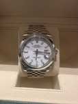 Rolex Datejust 41 Fullset Jubilee Bialy Nienoszony
