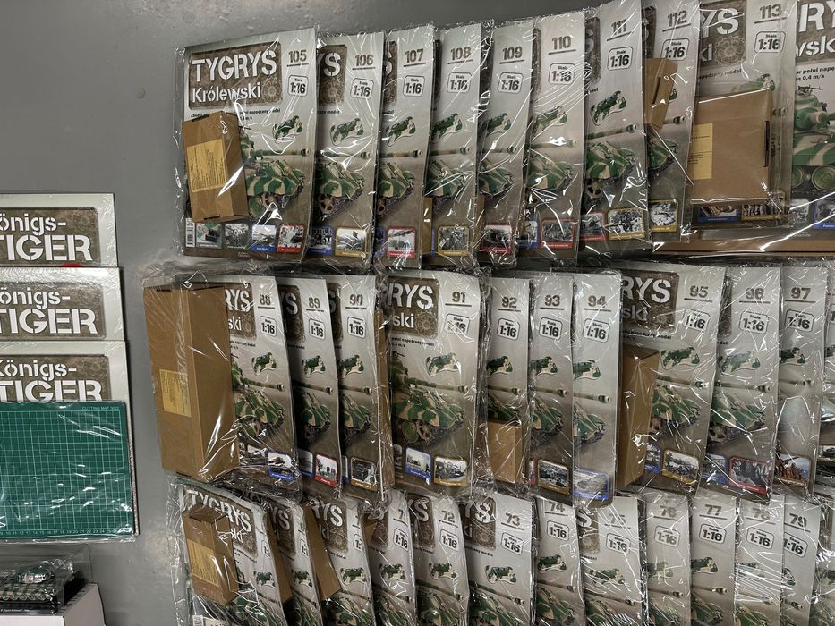 Tygrys Królewski Hachette Königstiger Komplet 1 do 120