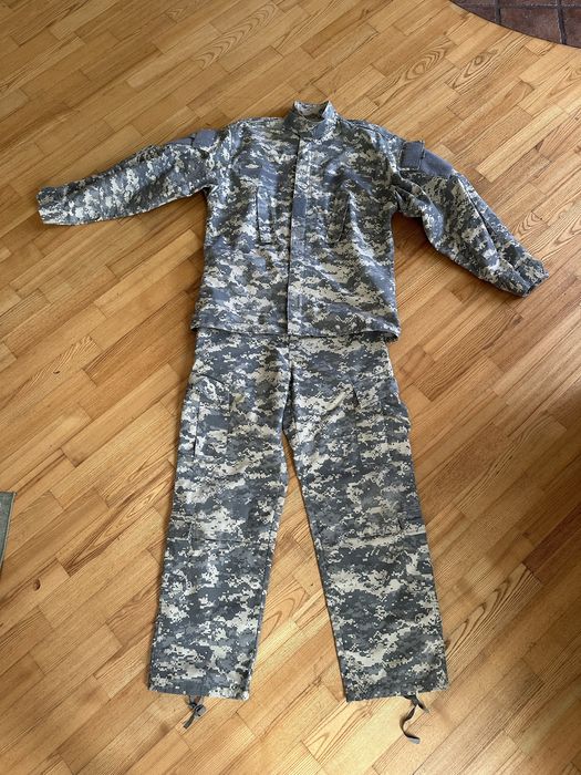 Komplet wojskowy bluza i spodnie kamuflaż US Army