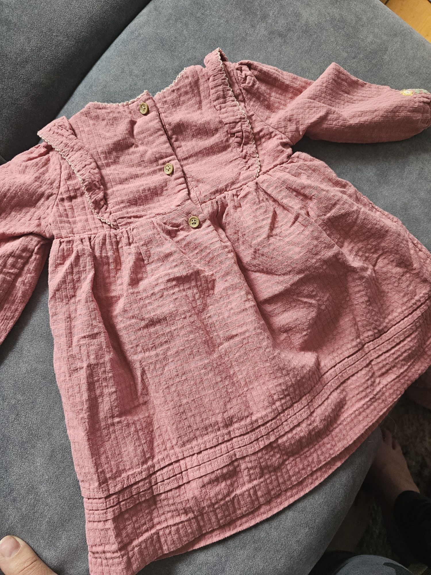 M&S Sukieneczka w stylu boho 6-9m