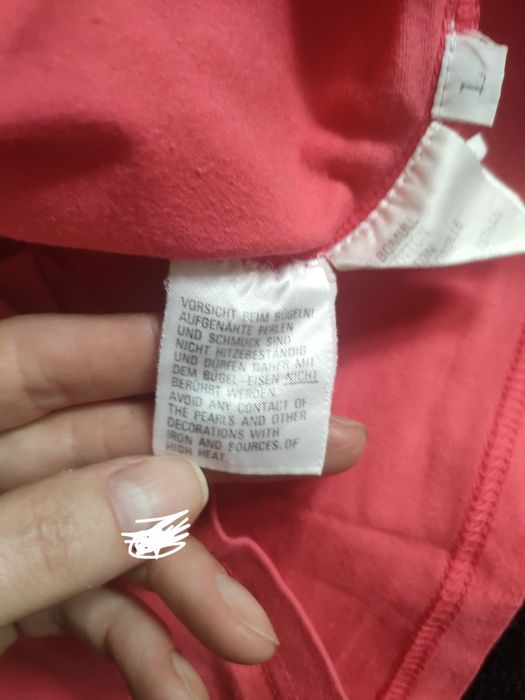 Bluzka z rękawem 7/8 i dekold w łódkę