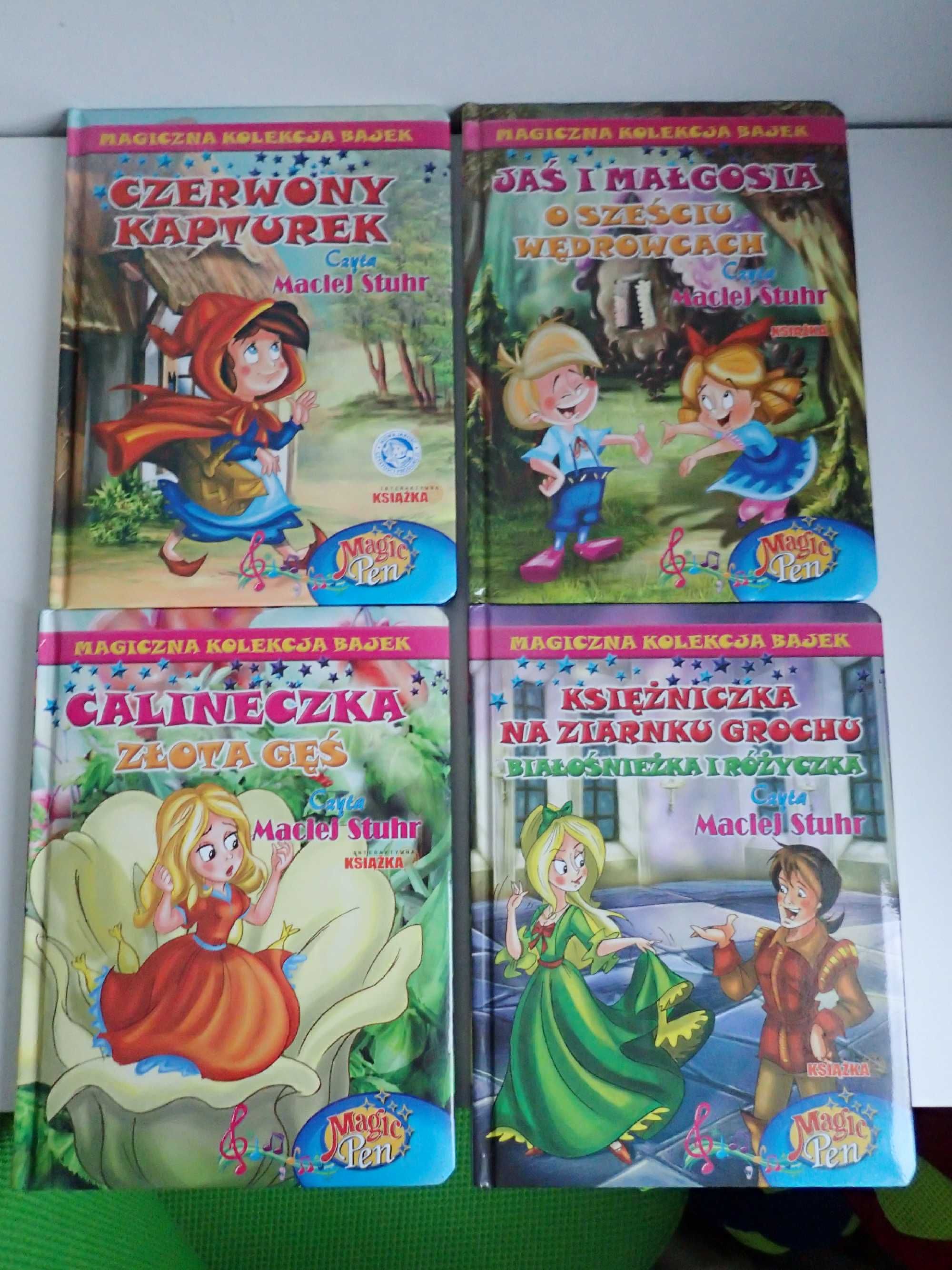 nowe książki interaktywne. Czyta Maciej Stuhr.Magiczna kolekcja bajek