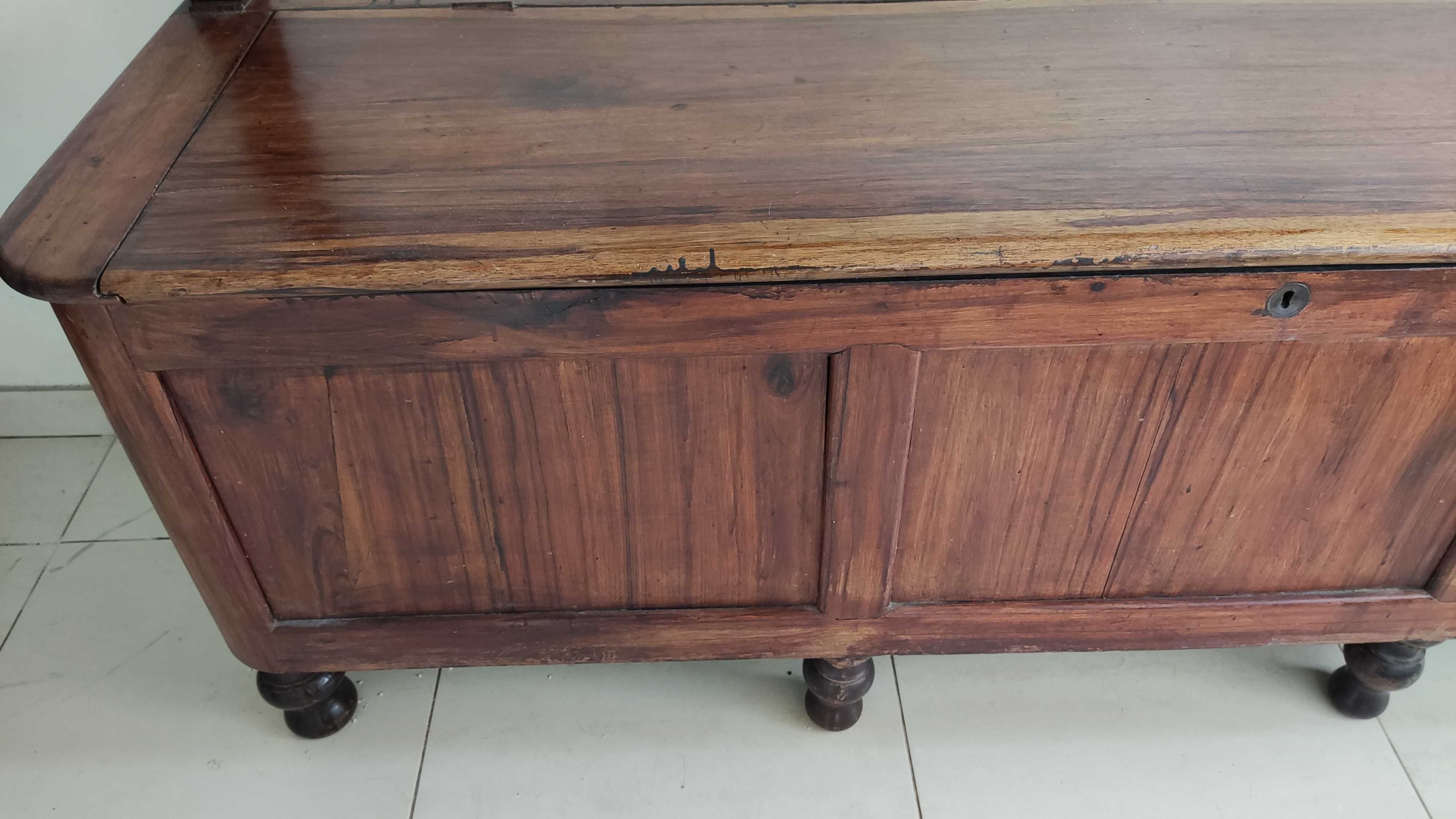 Banco / Arca em madeira Rustico Vintage