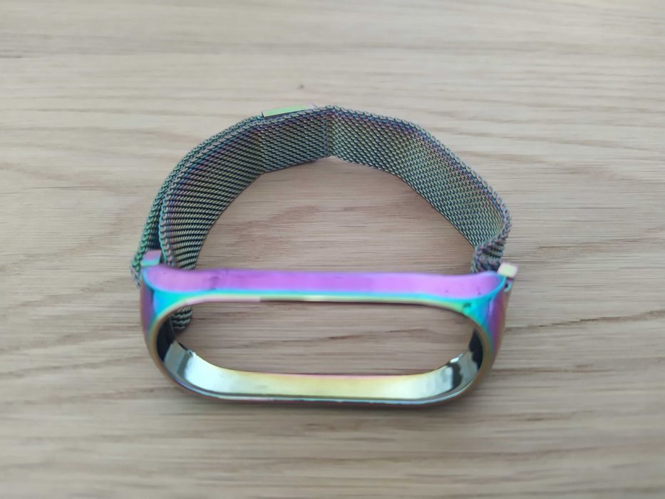 NOWA opaska BRANSOLETKA metalowa pasek XIAOMI MI BAND 5