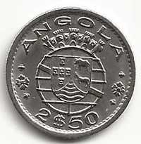 2$50 Centavos de 1967, Republica Portuguesa, Angola