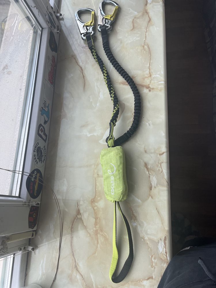 Самостраховка Відтяжка Via Ferrata Edelrid Cable Kit V