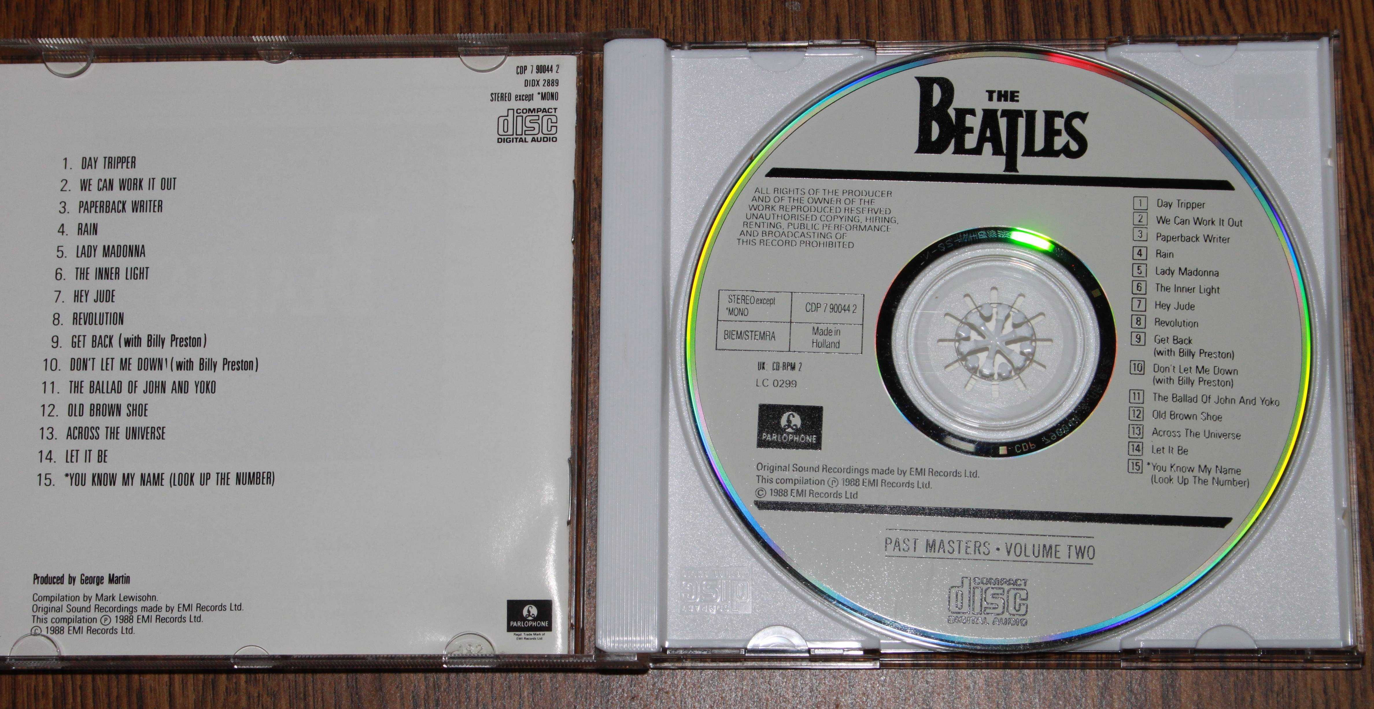 The Beatles – Past Masters • Volume Two (CD)