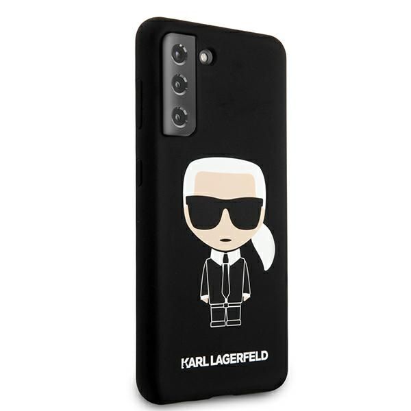 Etui Karl Lagerfeld Klhcs21Mslfkbk S21+ G996   Silicone Iconic