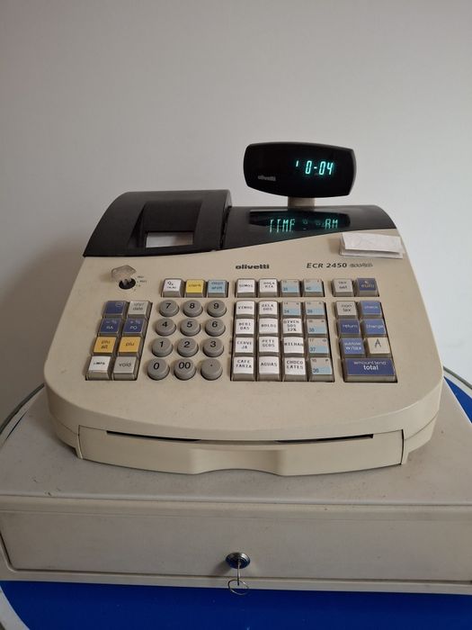 Caixa registadora OLIVETTI erc 2450