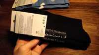 H&M czarne Skarpety ze wzorem - bdb jakościowo ciepłe