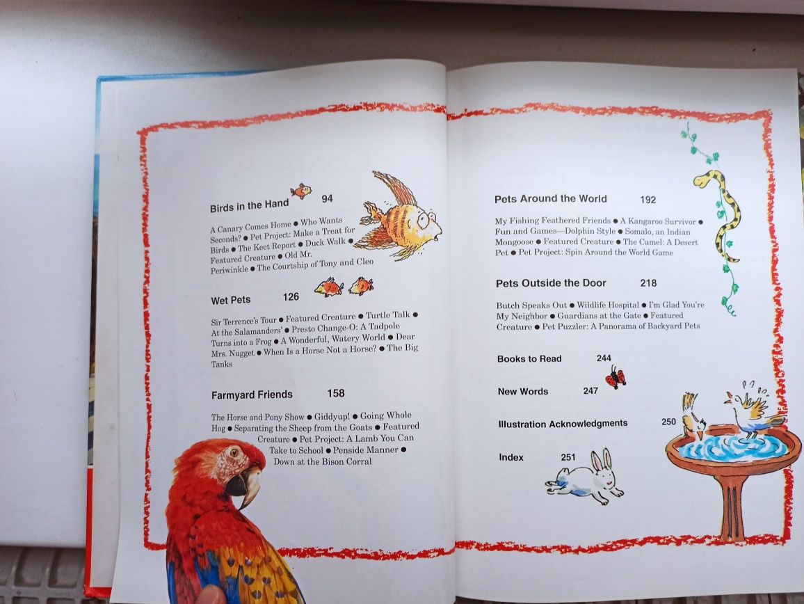 Pets and other animals книга про тварин англійською мовою для дітей