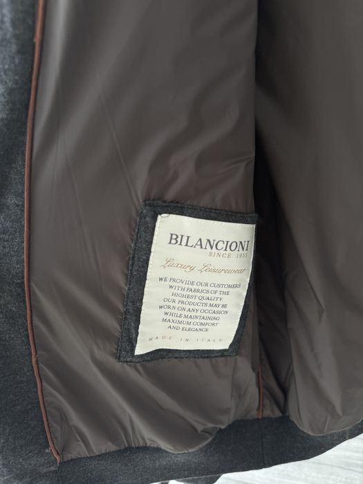Шерстяная Итальянская куртка Bilancioni