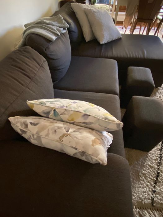 Sofá com Chaiselongue. Otimo estado