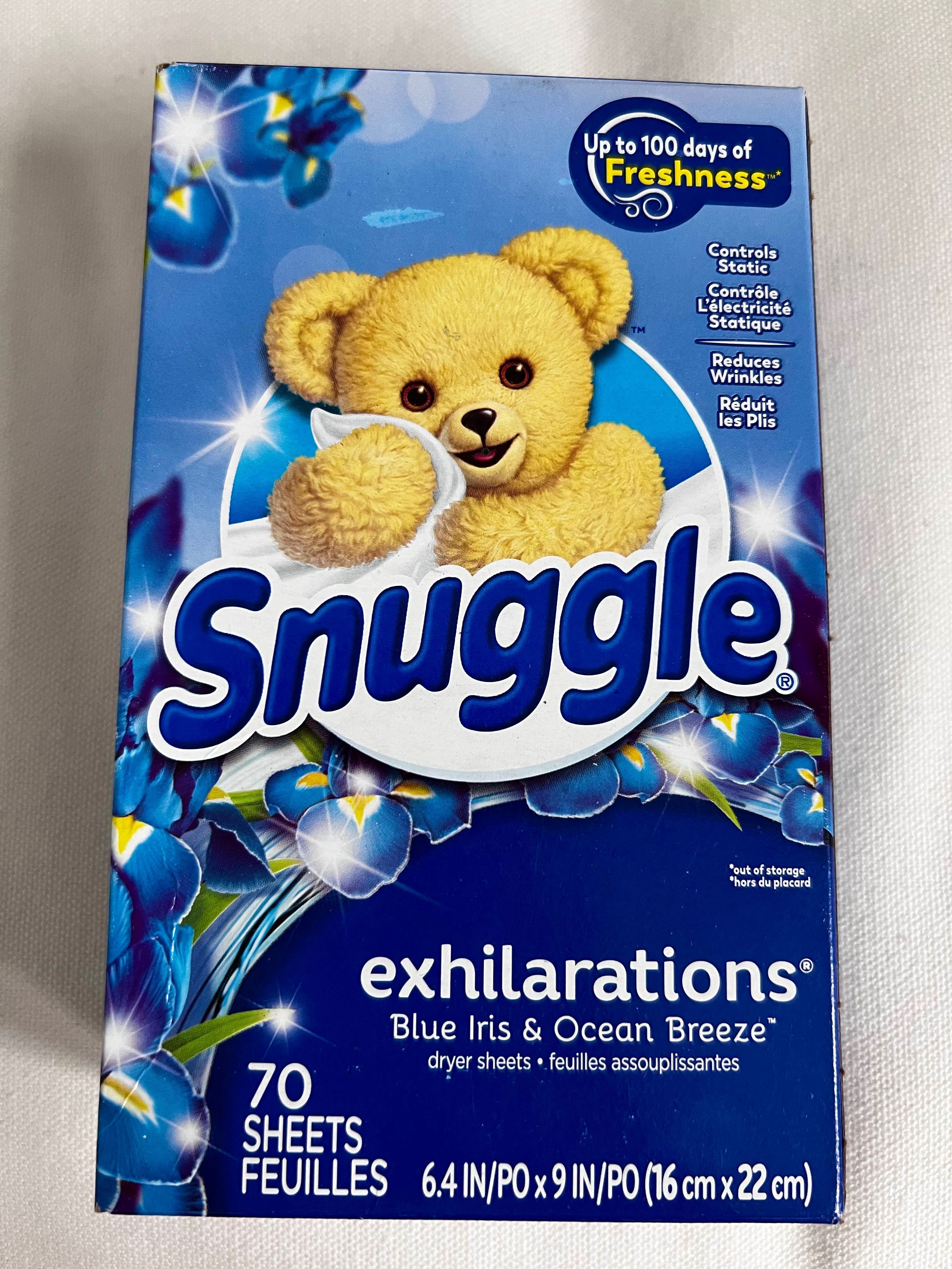 Snuggle chusteczki do prania i suszenia z USA