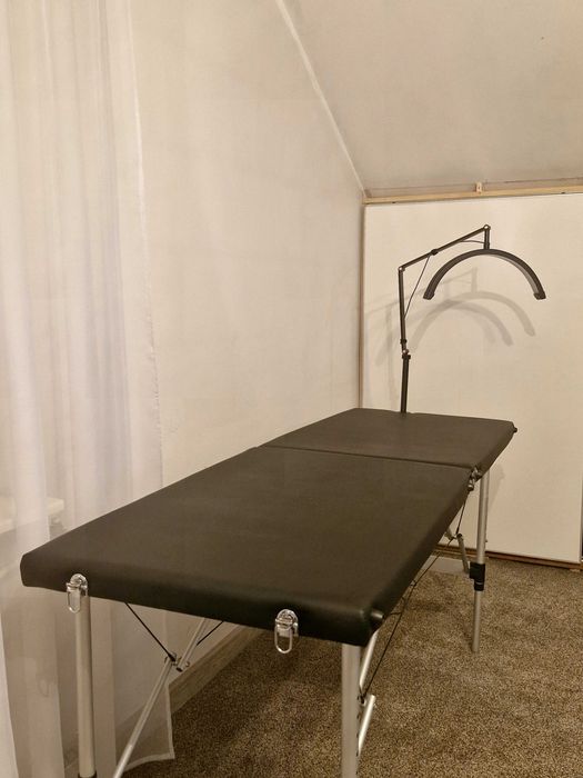 Łóżko do stylizacji rzęs