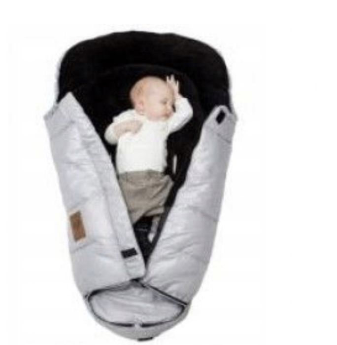 Skandynawski Śpiworek do wózka nowy 500 zł UMAMI szary okazja