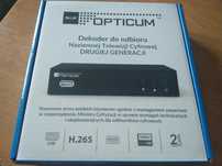 Dekoder tuner OPTICUM BLUE R265 do odbioru telewizji naziemnej
