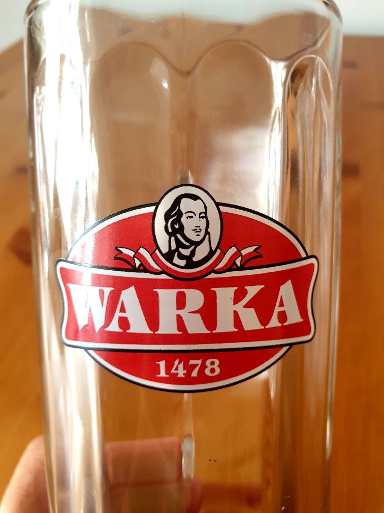 Kufel  / szklanka okolicznościowa do piwa 0,5 l  Warka