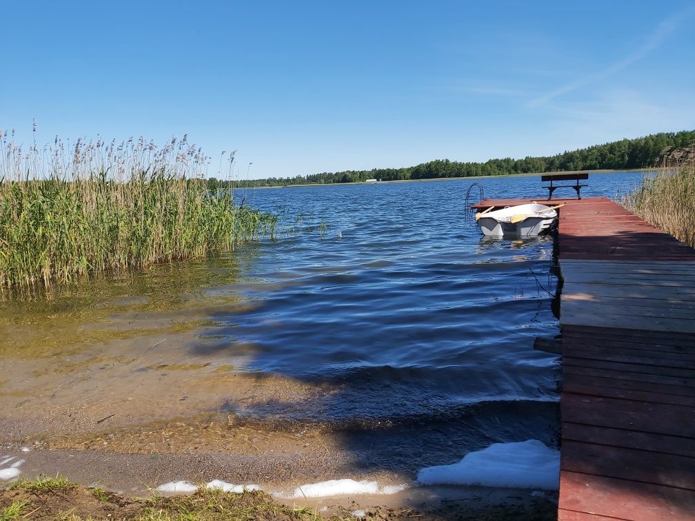 Domek letniskowy Mazury 2, nad jeziorem, wlasna linia brzegowa