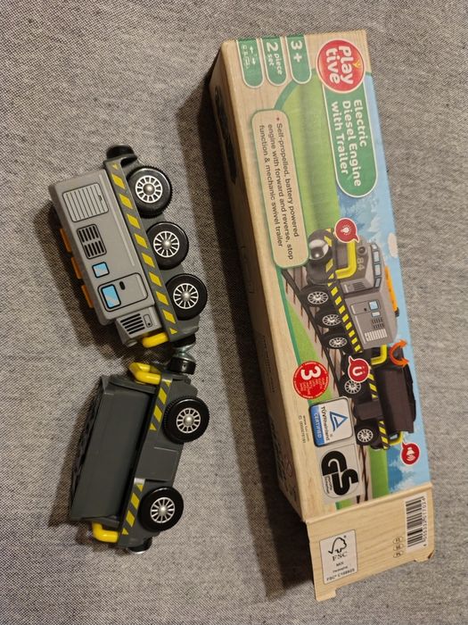 Kolejka elektryczna na baterie AAA