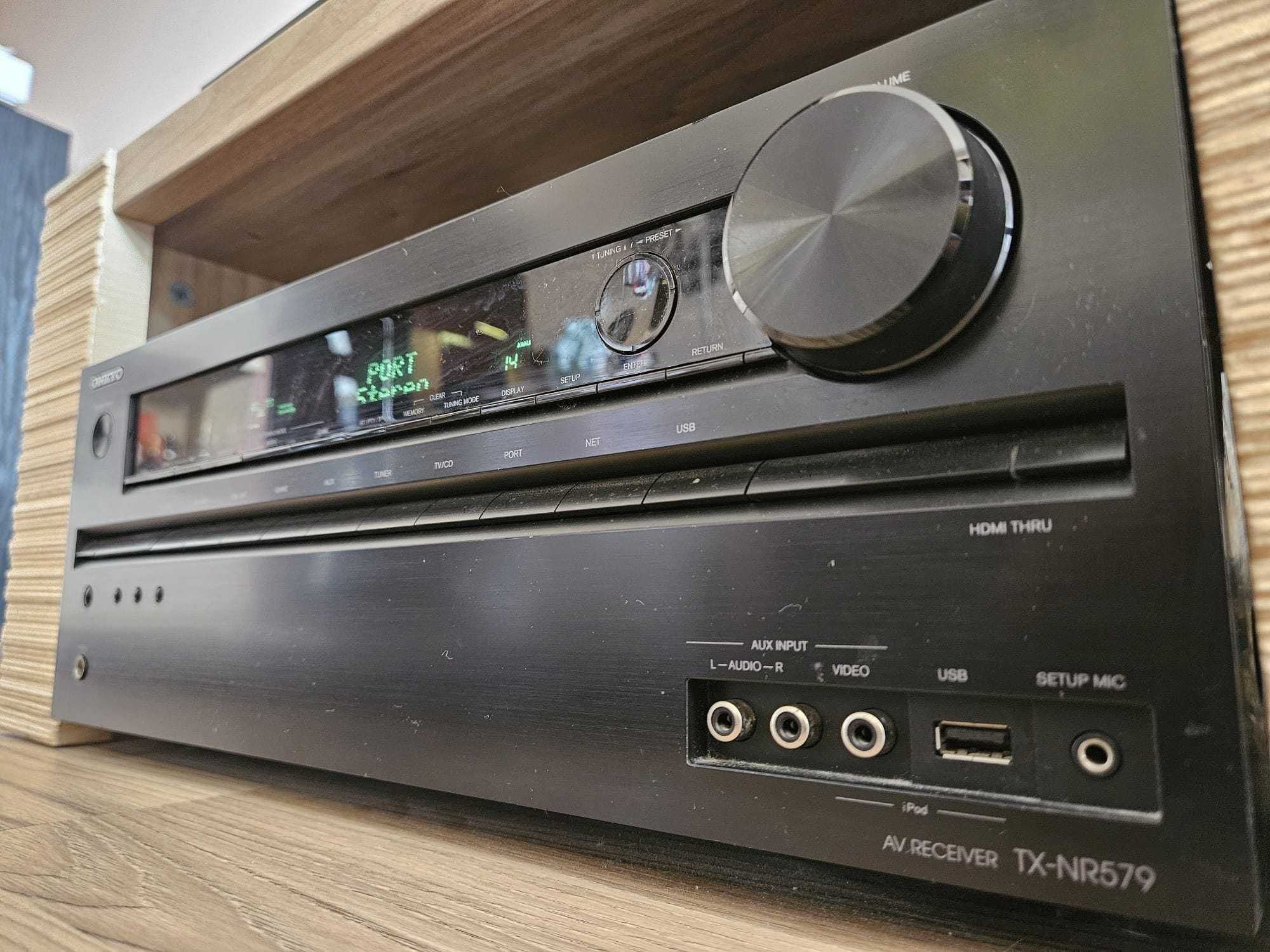 Amplituner ONKYO TX-NR579 nowy oryginalny DSP