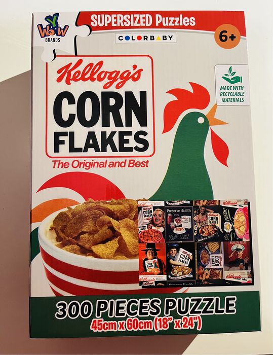 Puzzle Corn Flakes Novo