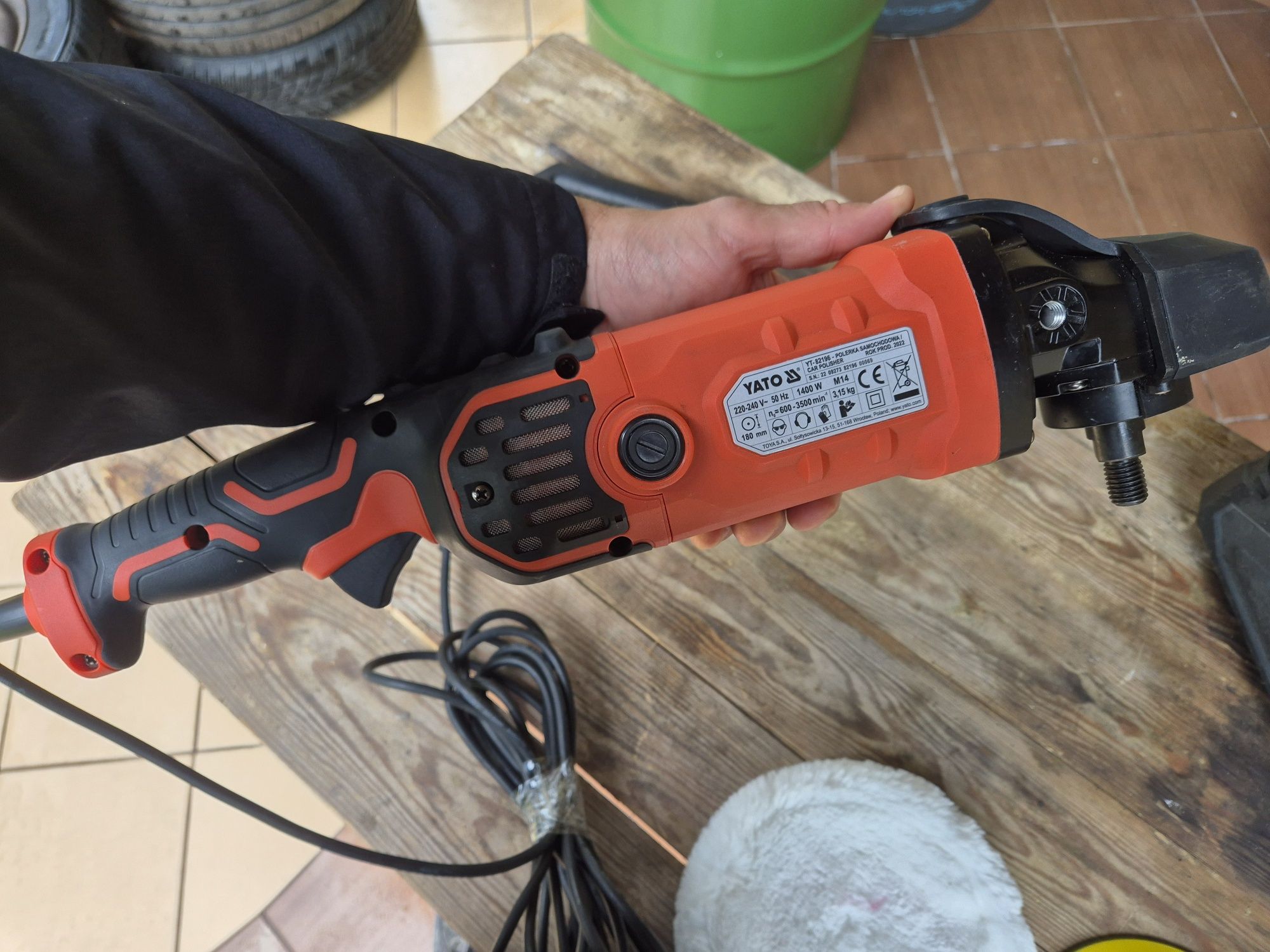 Polerka rotacyjna Yato YT-82196 jak nowa