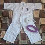 Пояс фіолетовий для карате Zendokai budo karate
