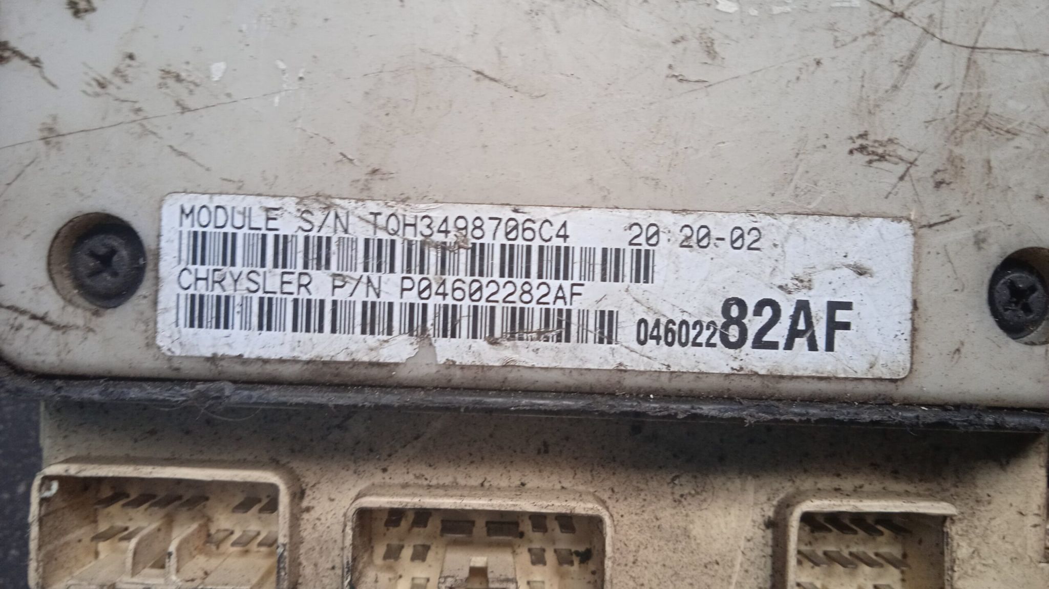 Moduł BCM Chrysler 300M p04602282af