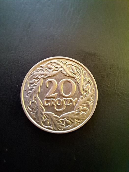 20 groszy 1923r piękne