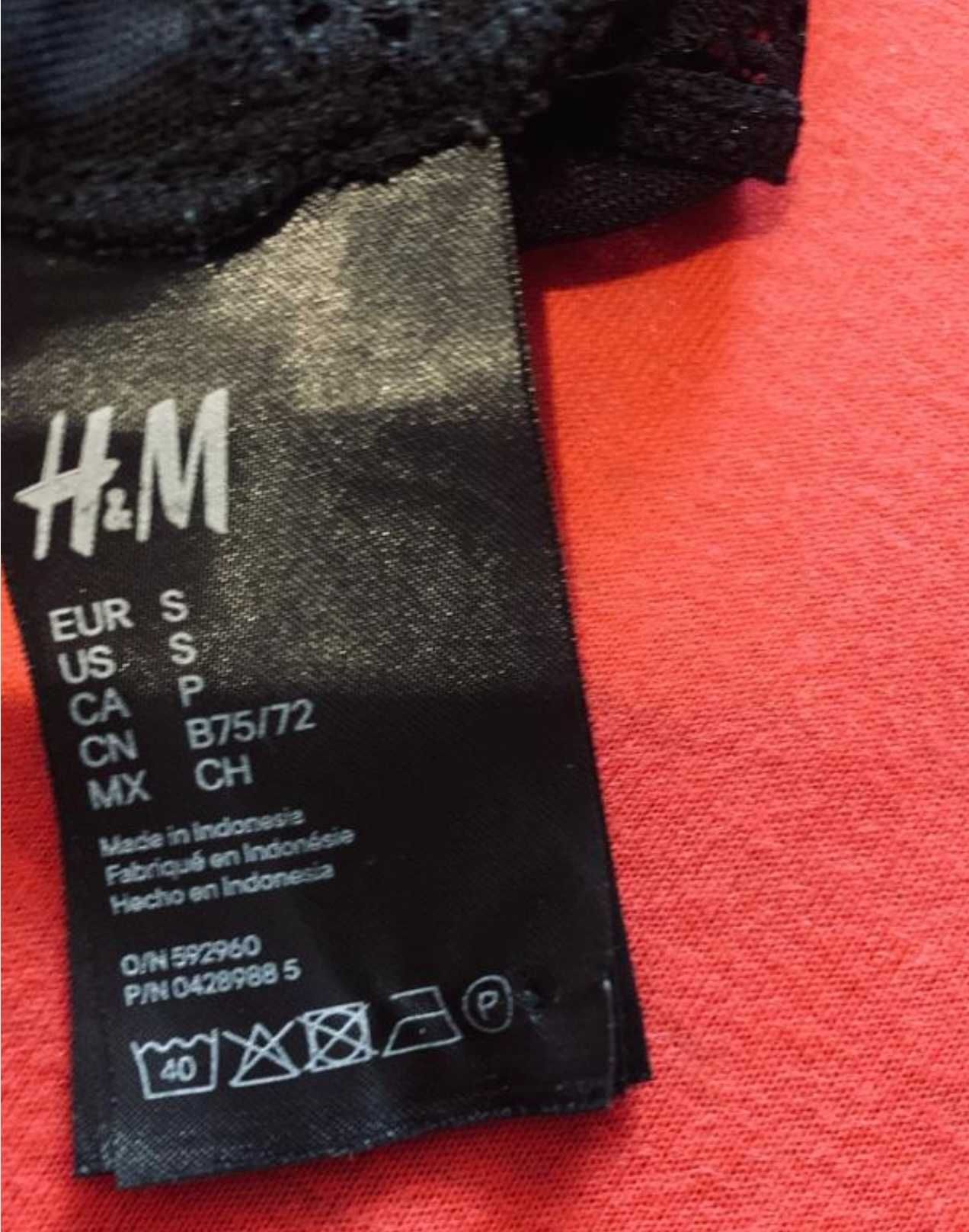 Шикарное ажурное cексуальное кружевное боди H&M как новое S/M