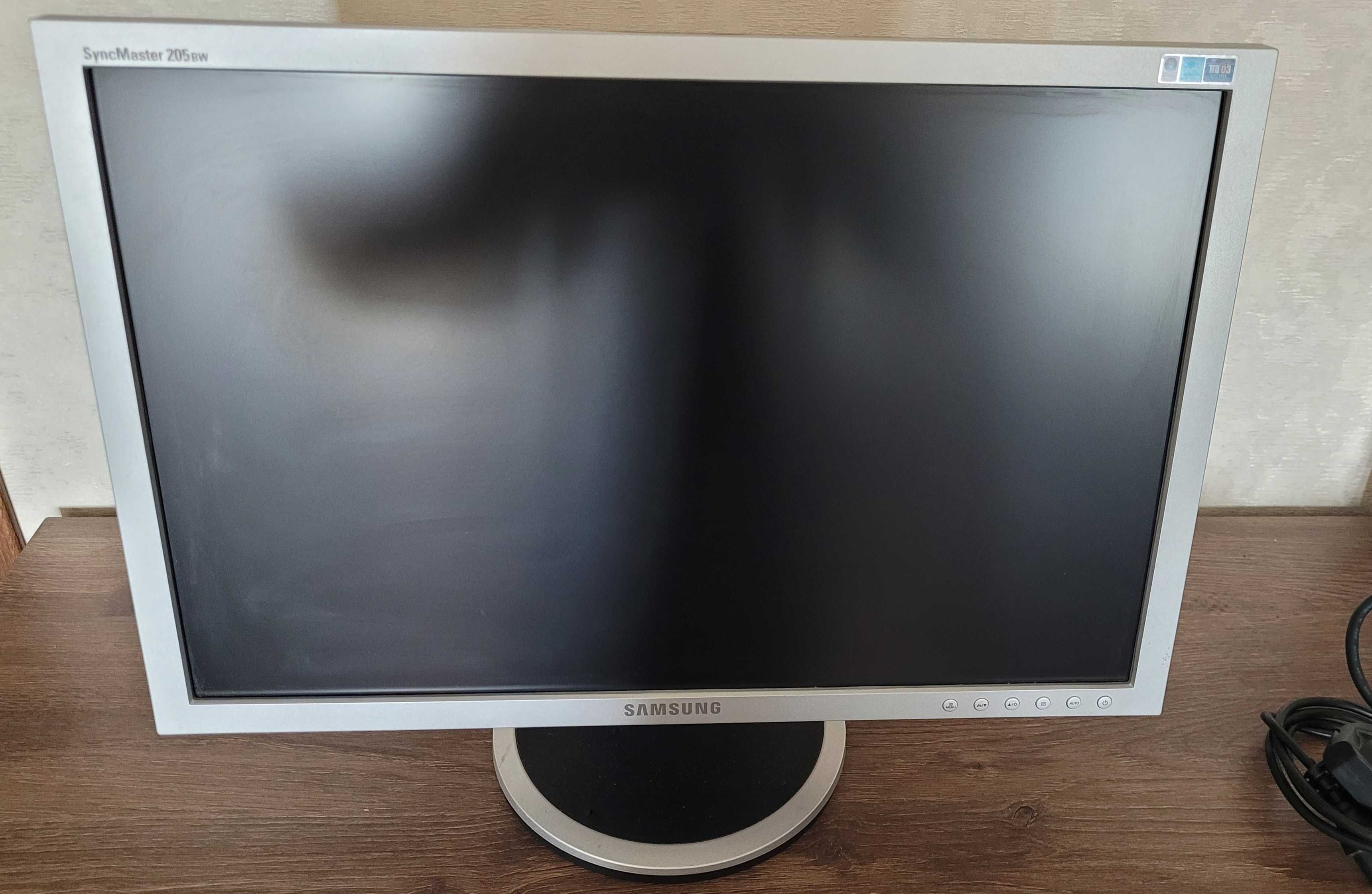 Монитор 20" Samsung 205BW (TN • 16:10 • DVI • VGA)